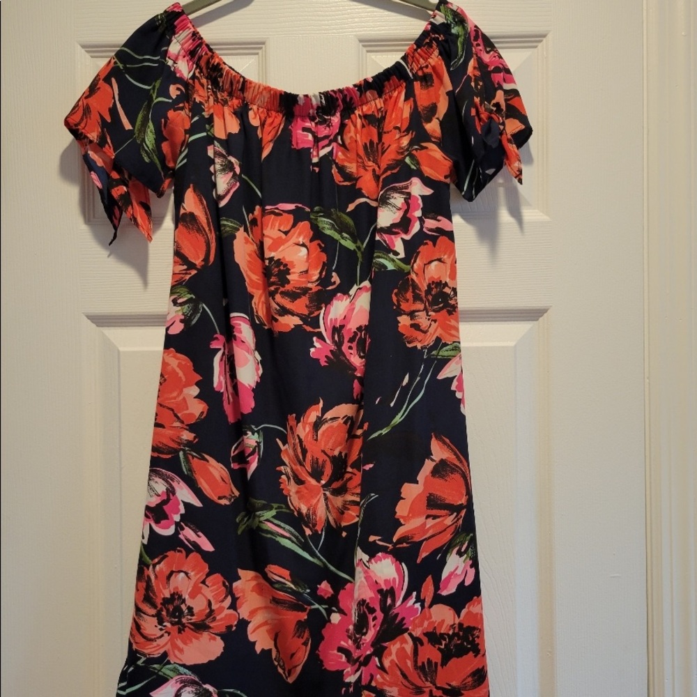 Soprano Floral Off the Shoulder Dress